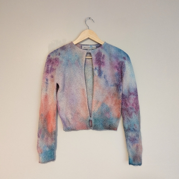 Vintage Silk and Rabbit Hair Sweater - Picture 1 of 3